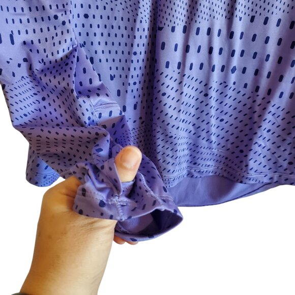 Under Armour Purple Long Sleeve Crew Neck Shirt Cold Gear - Large - Picture 6 of 15